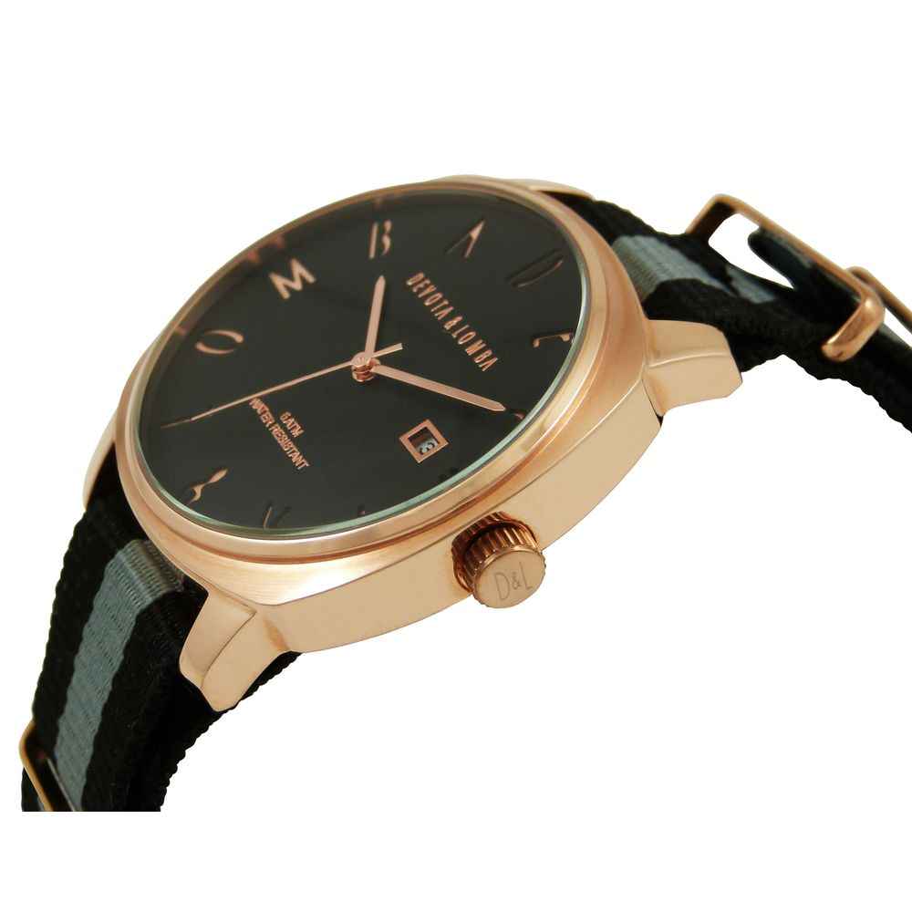 Black Nylon Sport Watch