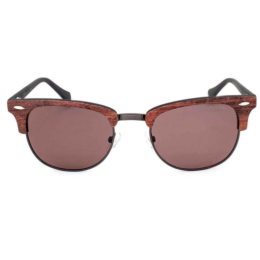 Brown Metal Sunglasses