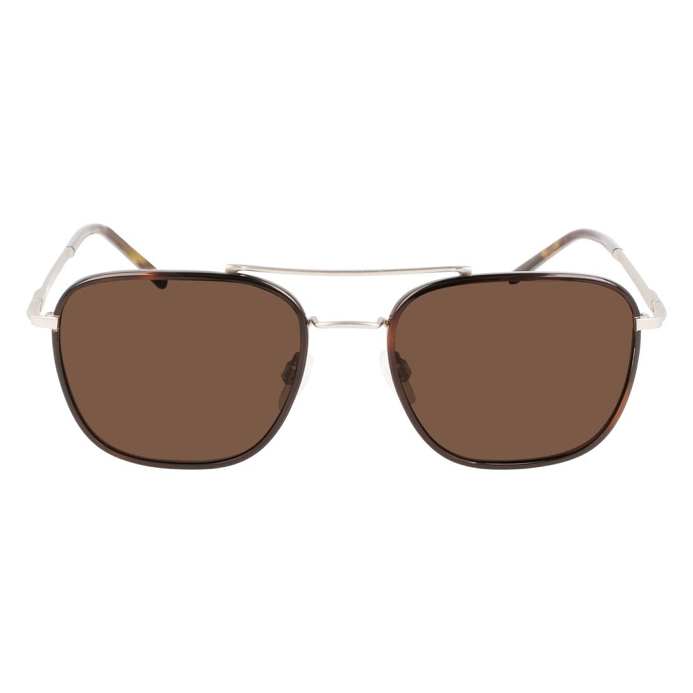 Brown Titanium Sunglasses