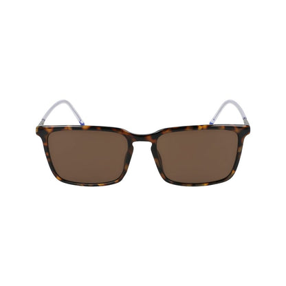 Brown Injected Sunglasses