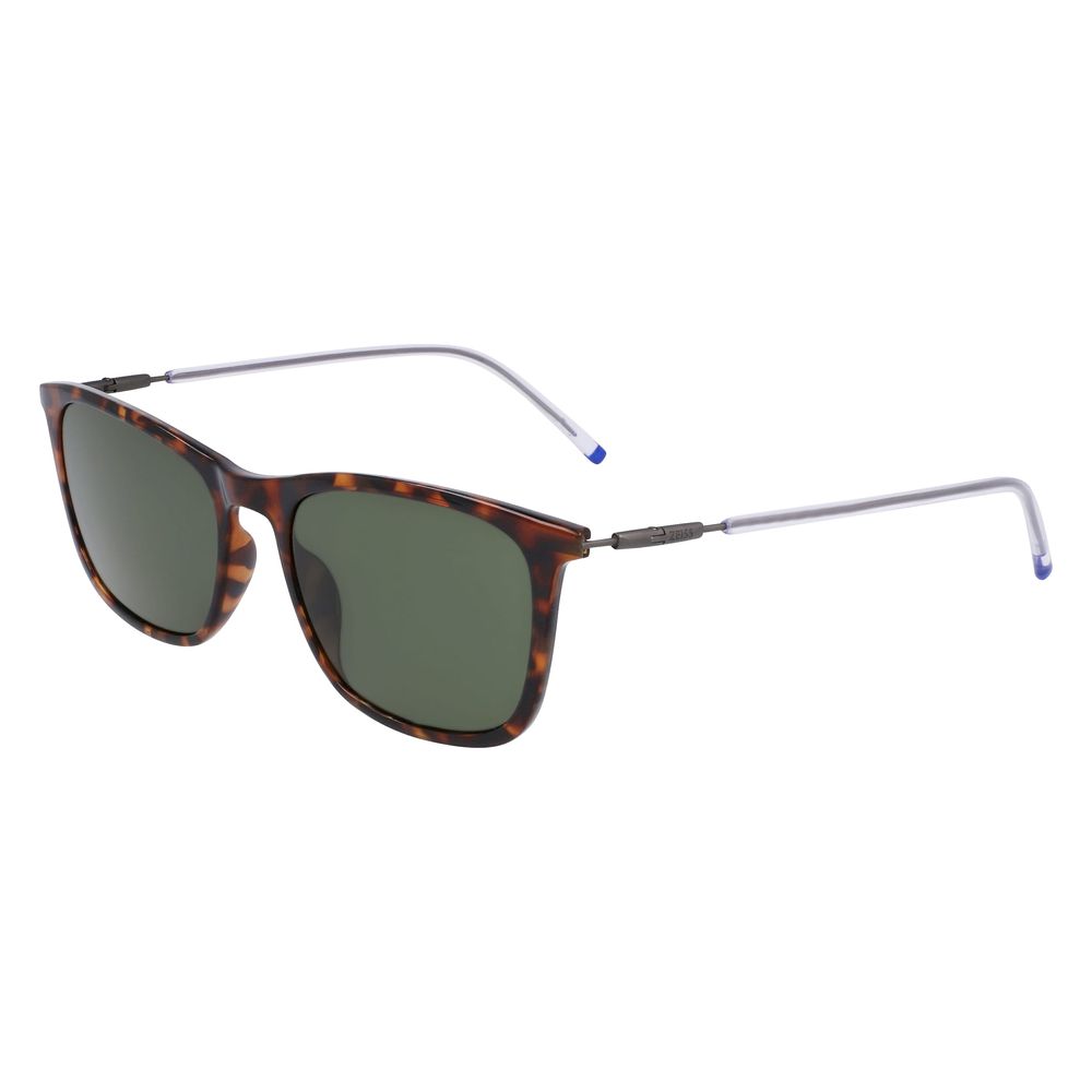 Brown Injected Sunglasses