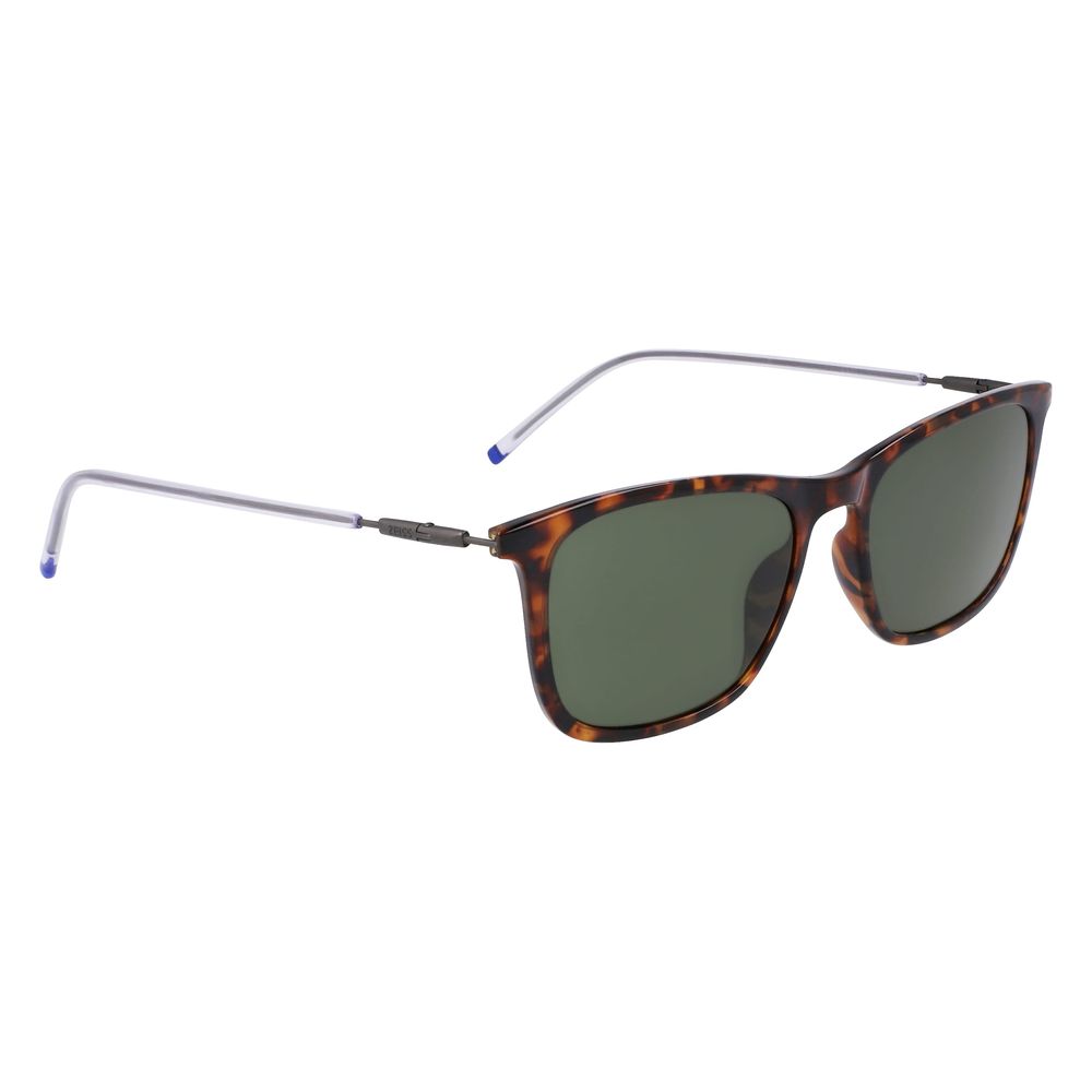 Brown Injected Sunglasses