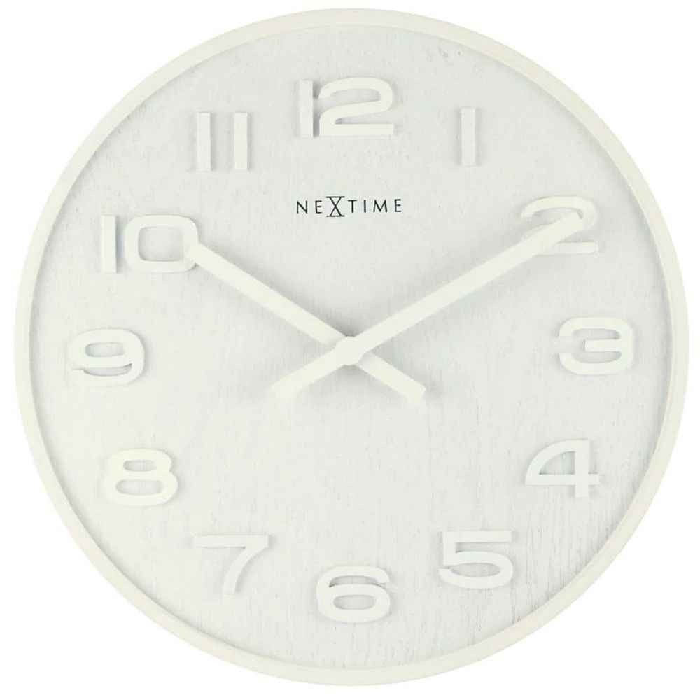 White Wood Dress Watch