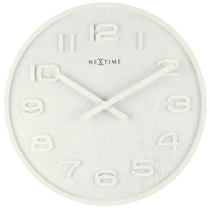 White Wood Dress Watch