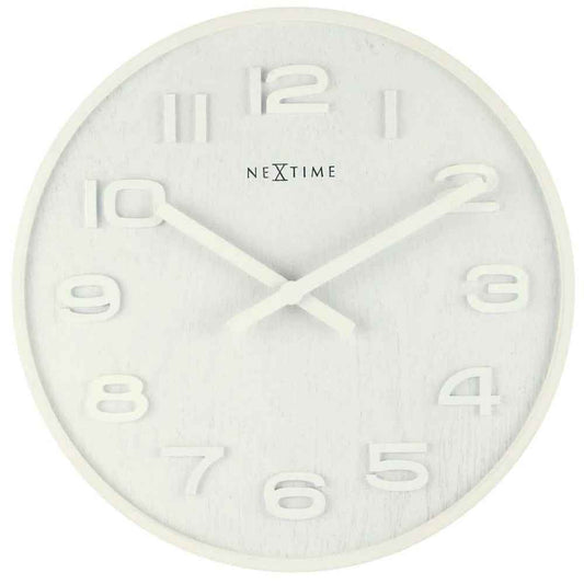 White Wood Dress Watch