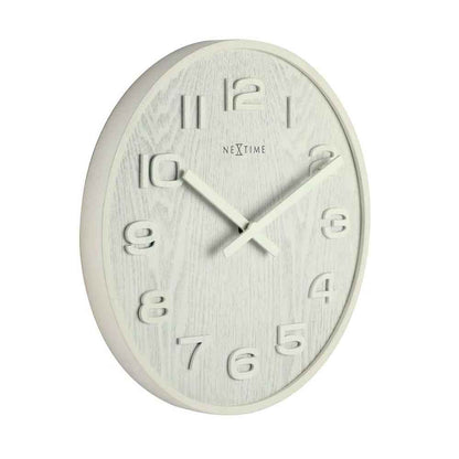 White Wood Dress Watch