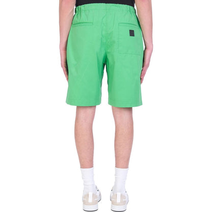 Bicolor Cotton Knee Length
