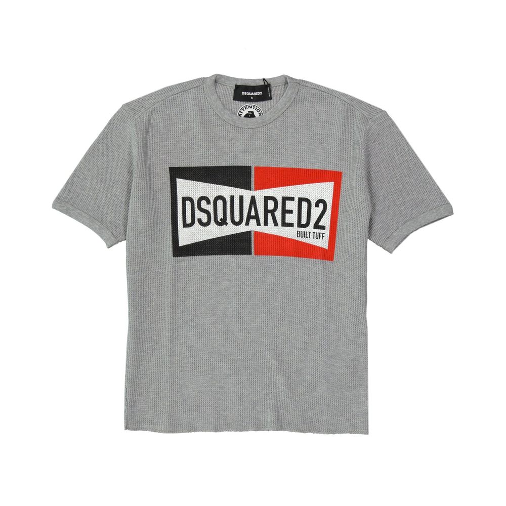 Gray Cotton T-Shirt