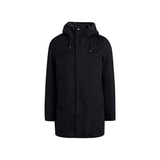 Black Cashmere Coat