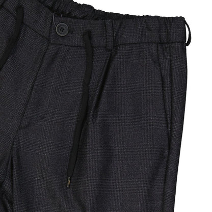 Gray Wool Casual Pants