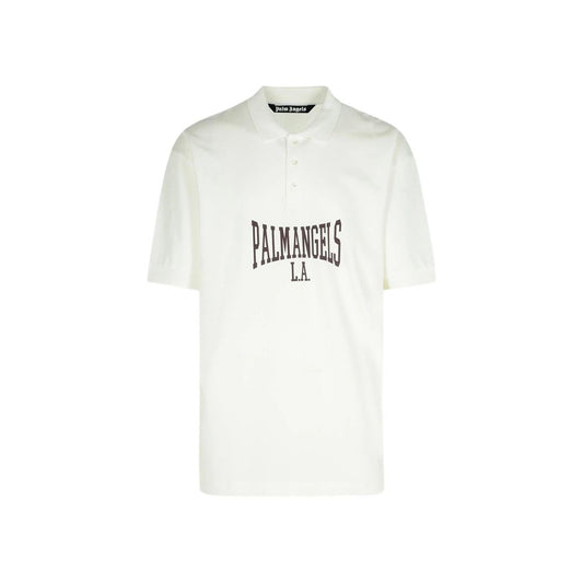 White Cotton Polo Shirt