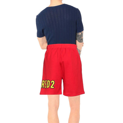 Multicolor Cotton Shorts