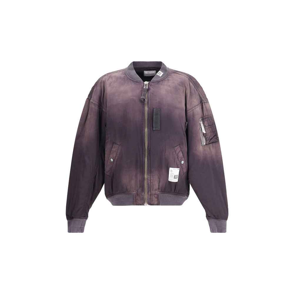 Black Rayon Bomber