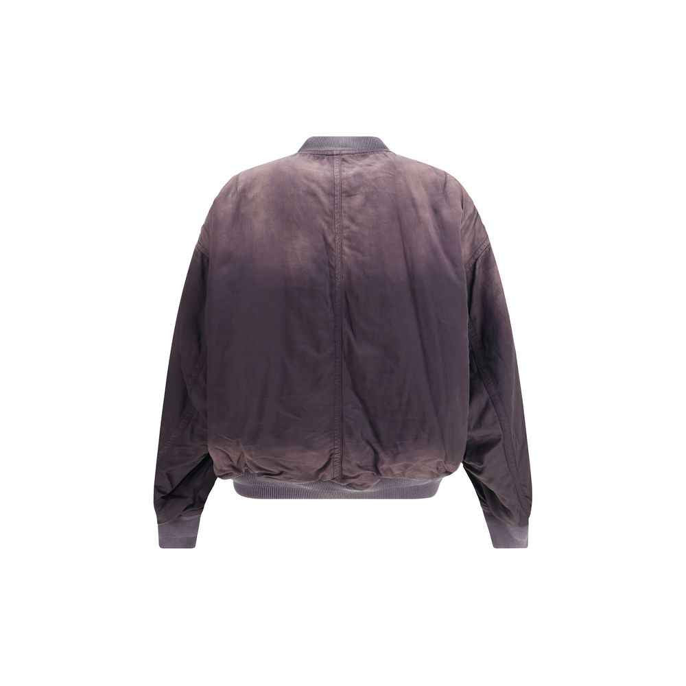 Black Rayon Bomber