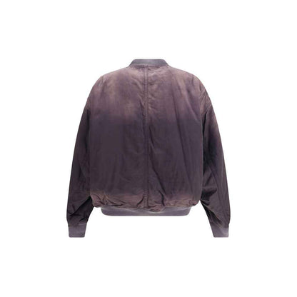 Black Rayon Bomber
