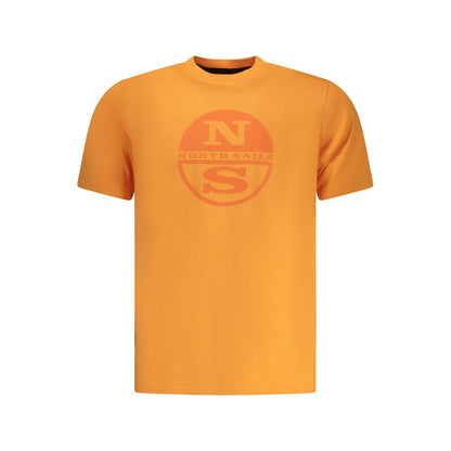 Arancione Cotton Men's T-Shirt