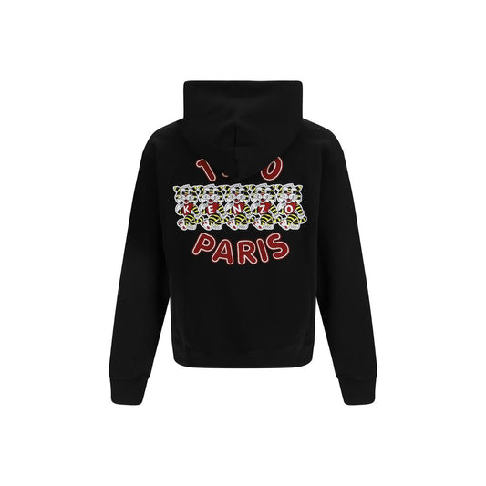 Black Cotton Sweatshirt