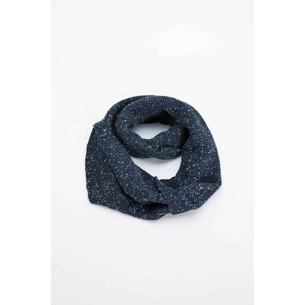 Blue Marabou Scarf