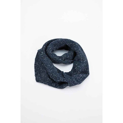 Blue Marabou Scarf