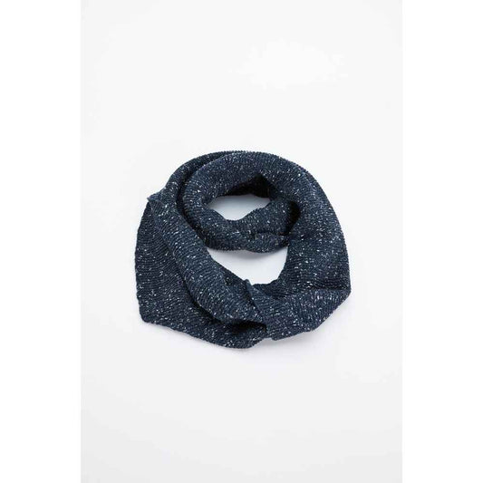 Blue Marabou Scarf