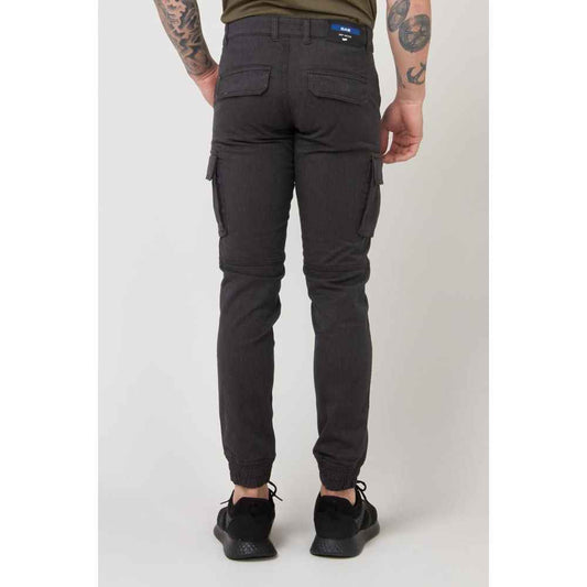 Brown Cotton Cargo Pants