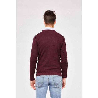 Bordeaux Wool Sweatshirt