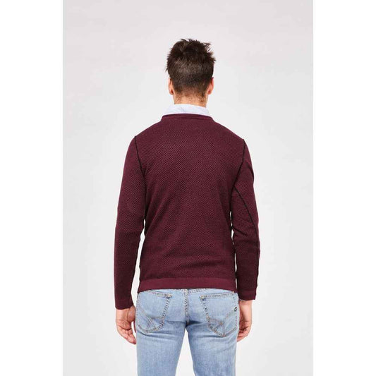 Bordeaux Wool Sweatshirt