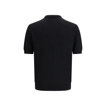 Black Wool T-Shirt