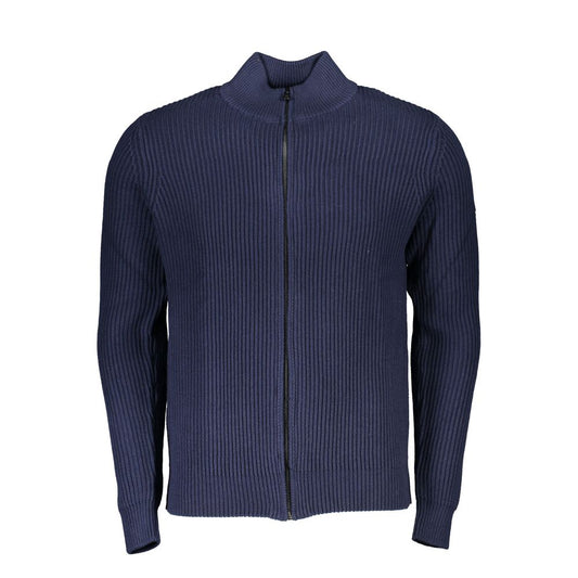 Blue Cotton Cardigan
