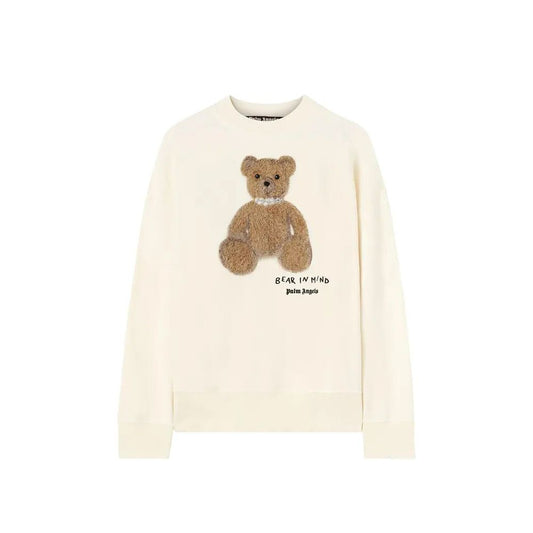 White Cotton Sweatshirt