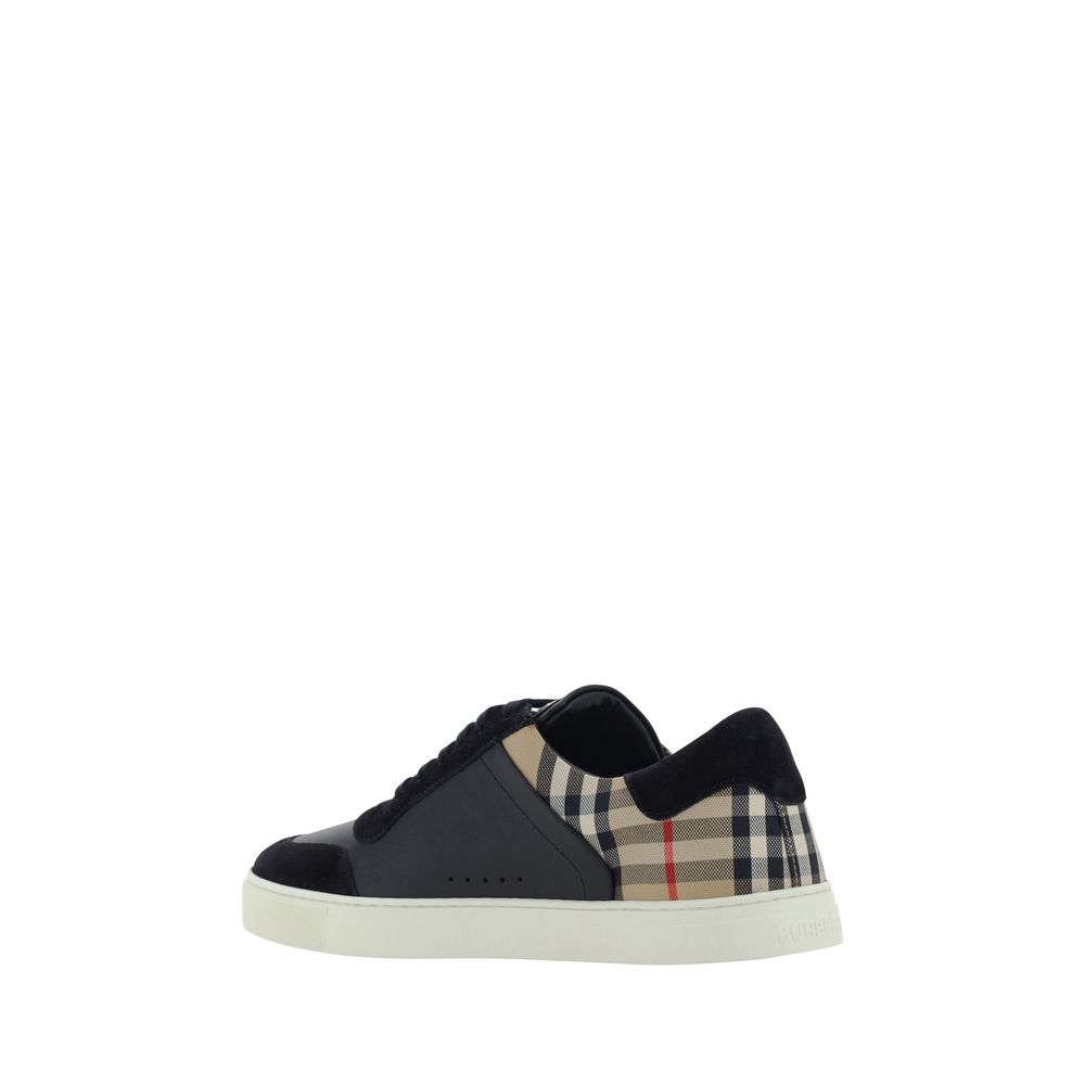 Multicolor Calf Leather Bos Taurus Low Top Sneakers