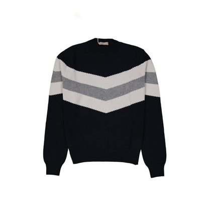 Blue Wool Sweatshirt