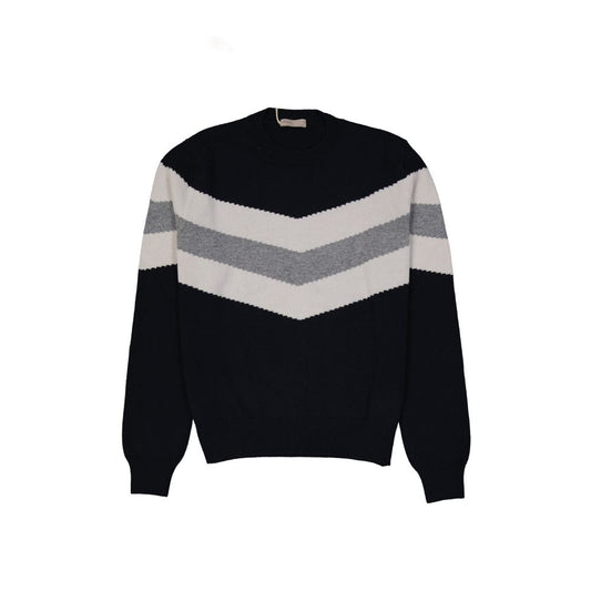 Blue Wool Sweatshirt