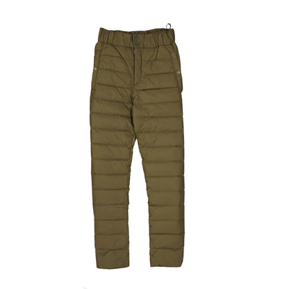 Bicolor Polyamide Athletic Pants