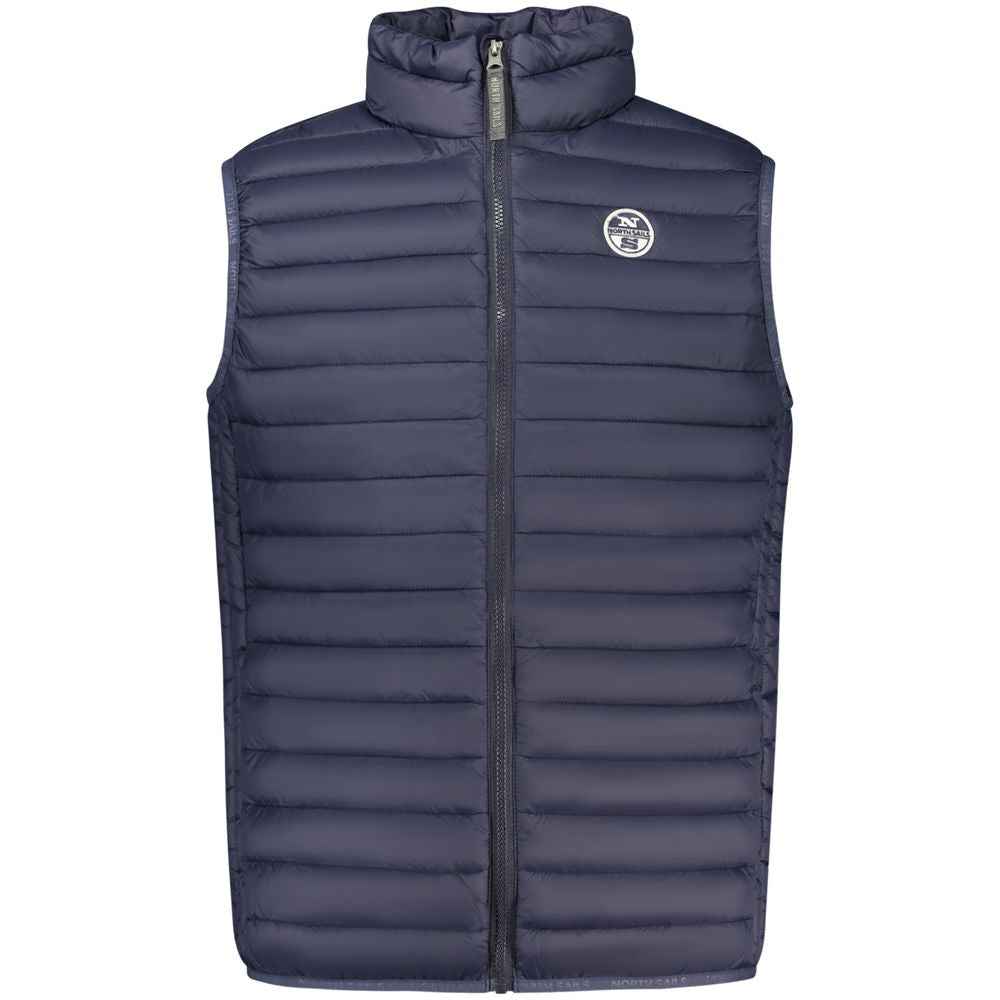 Blu Poliammide Men's Jacket