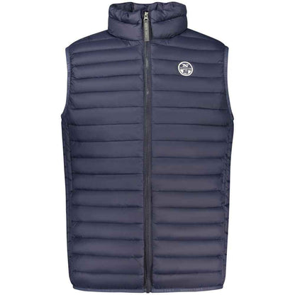 Blu Poliammide Men's Jacket
