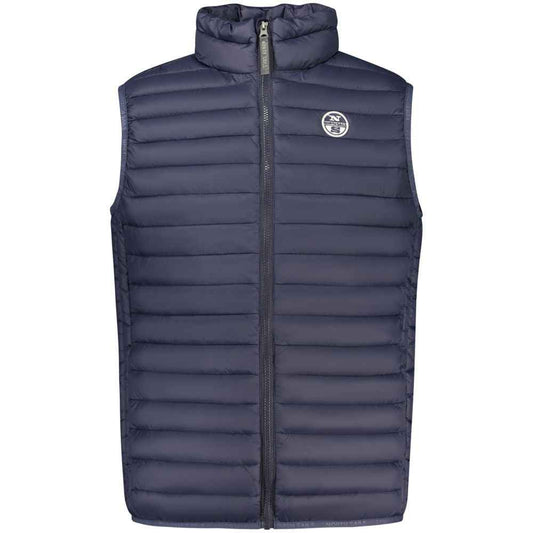 Blu Poliammide Men's Jacket