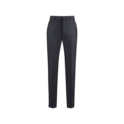 Blue Mohair Dress Pants