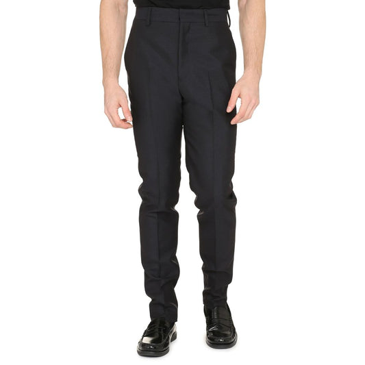 Blue Mohair Dress Pants