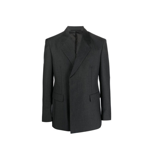 Gray Wool Blazer