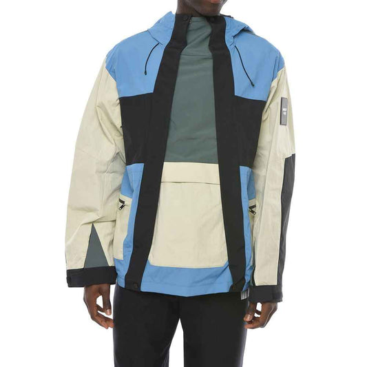 Blue Polyamide Shell Jacket