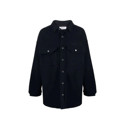 Blue Marabou Shell Jacket