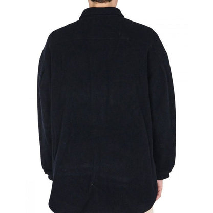 Blue Marabou Shell Jacket