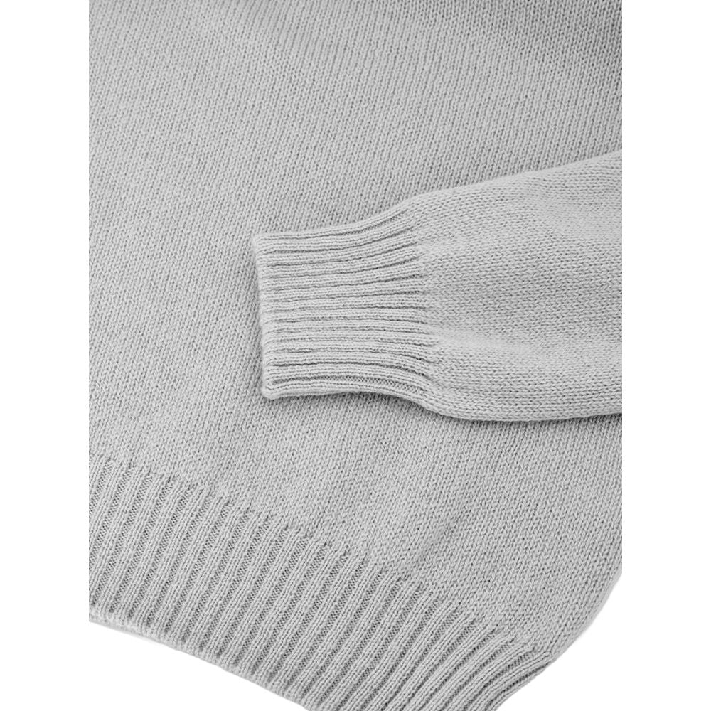 Gray Wool Turtleneck