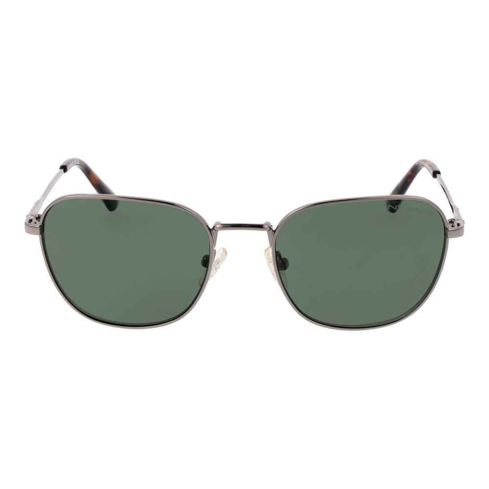 Gray Metal Sunglasses