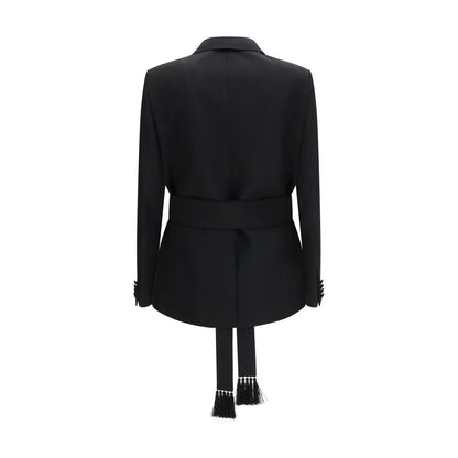 Black Wool Oves Aries Blazer