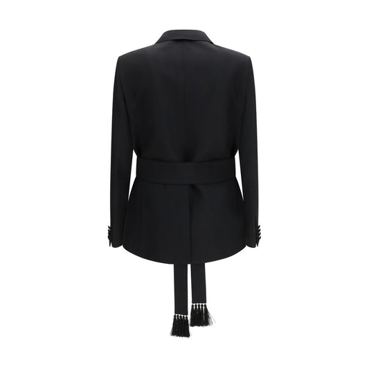Black Wool Oves Aries Blazer