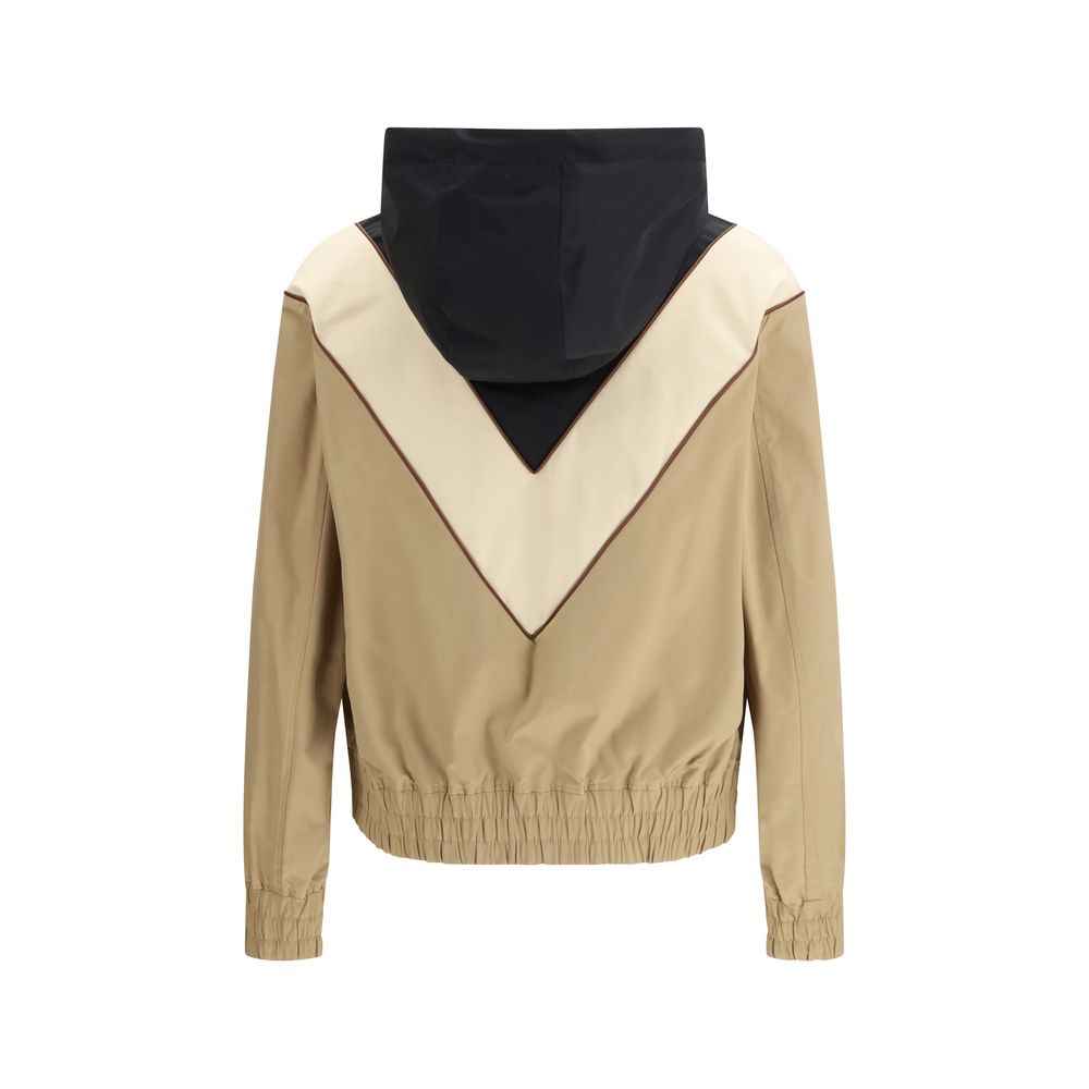 Multicolor Polyester Shell Jacket