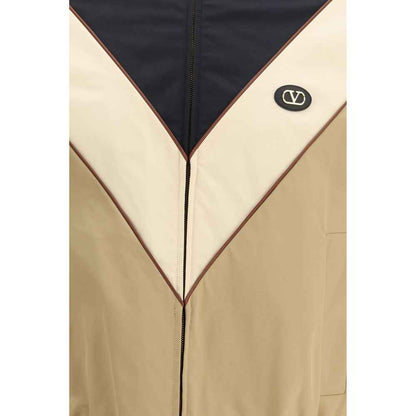Multicolor Polyester Shell Jacket