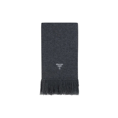 Gray Cashmere Foulard
